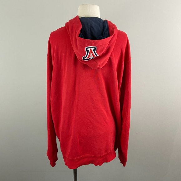 🌿4/$35 🌿CHAMPION UNIVERSITY OF ARIZONA Zip Up Red Hoodie - Picture 6 of 8